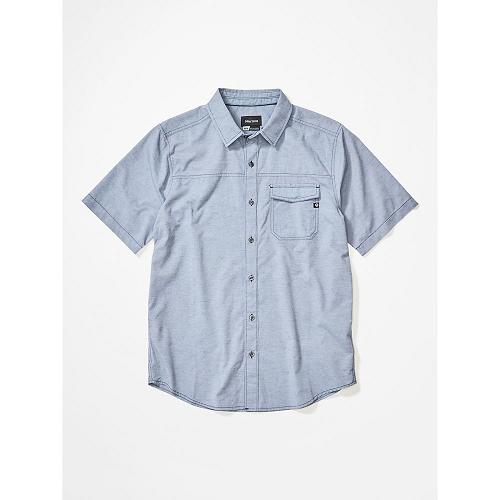 Marmot Tumalo Clothes - Mens Shirts Navy CA4591702 Canada